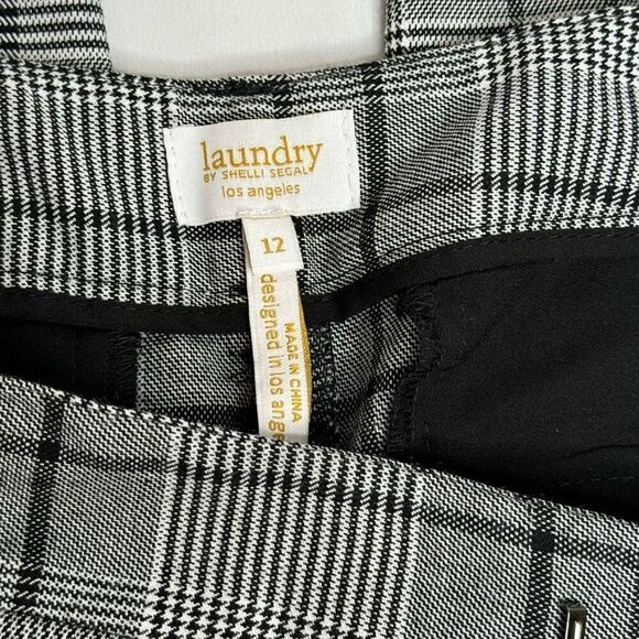 Laundry by Shelli Segal mixed plaid dress pants size 12 - Picture 6 of 12